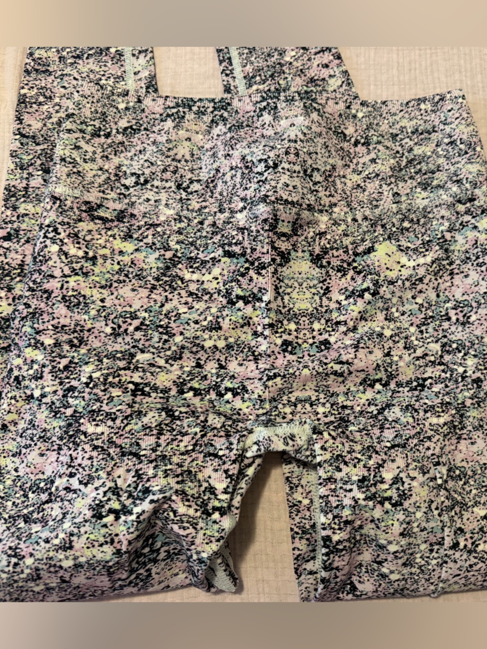 Multicolor Speckled Leggings